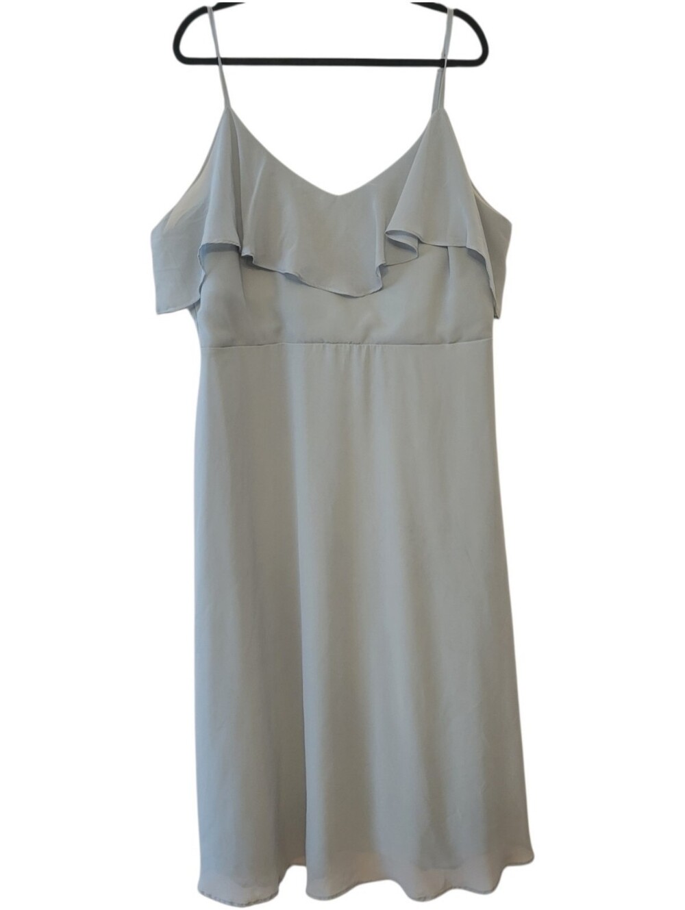 Birdy Grey Jane Dress in Sage Chiffon Long Dress Size 2X - Picture 3 of 6
